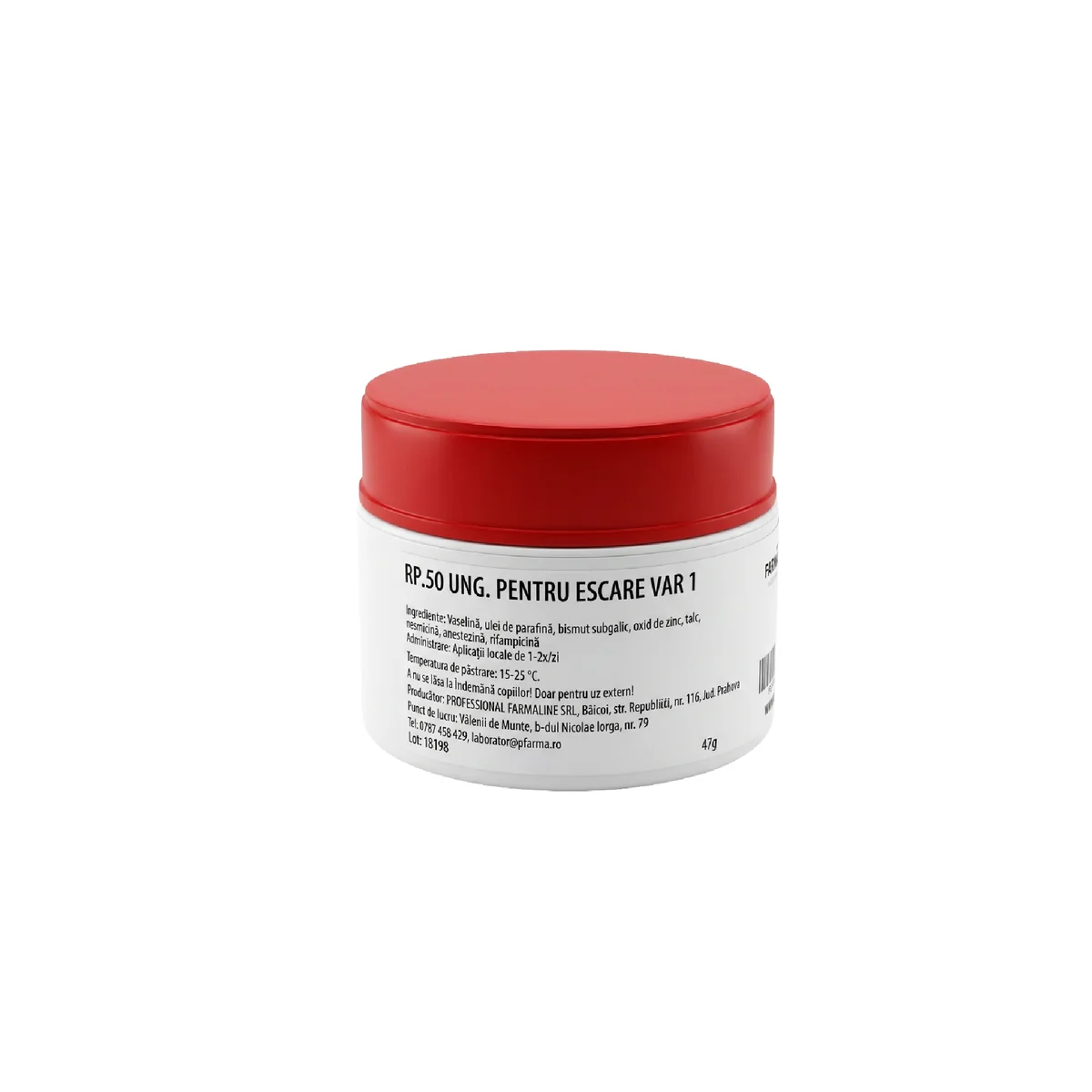 Unguent pentru escare varianta 1 50 ml