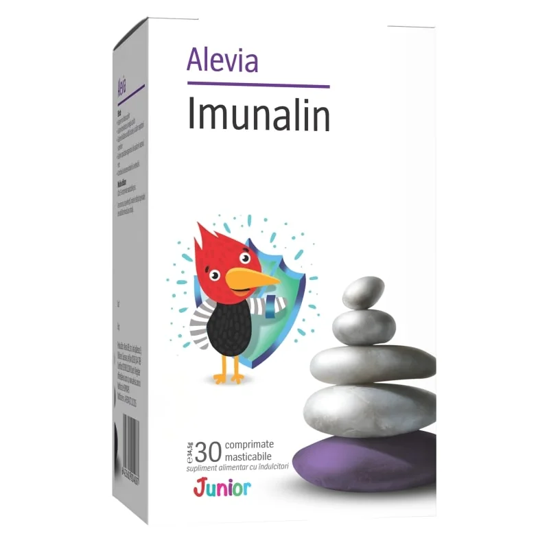 Alevia Imunalin Junior 30 comprimate masticabile