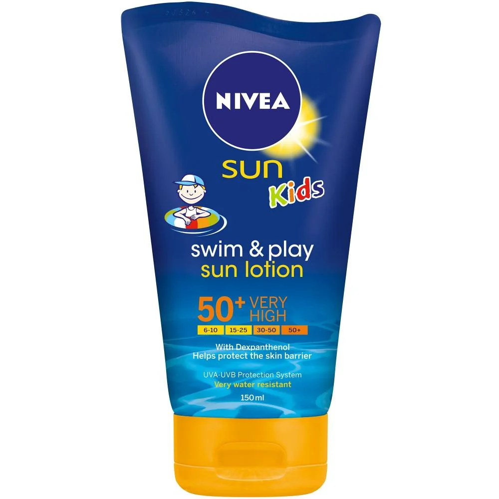 Nivea 85833 Sun Kids Swim & Play Lotiune protectie solara SPF50 150 ml