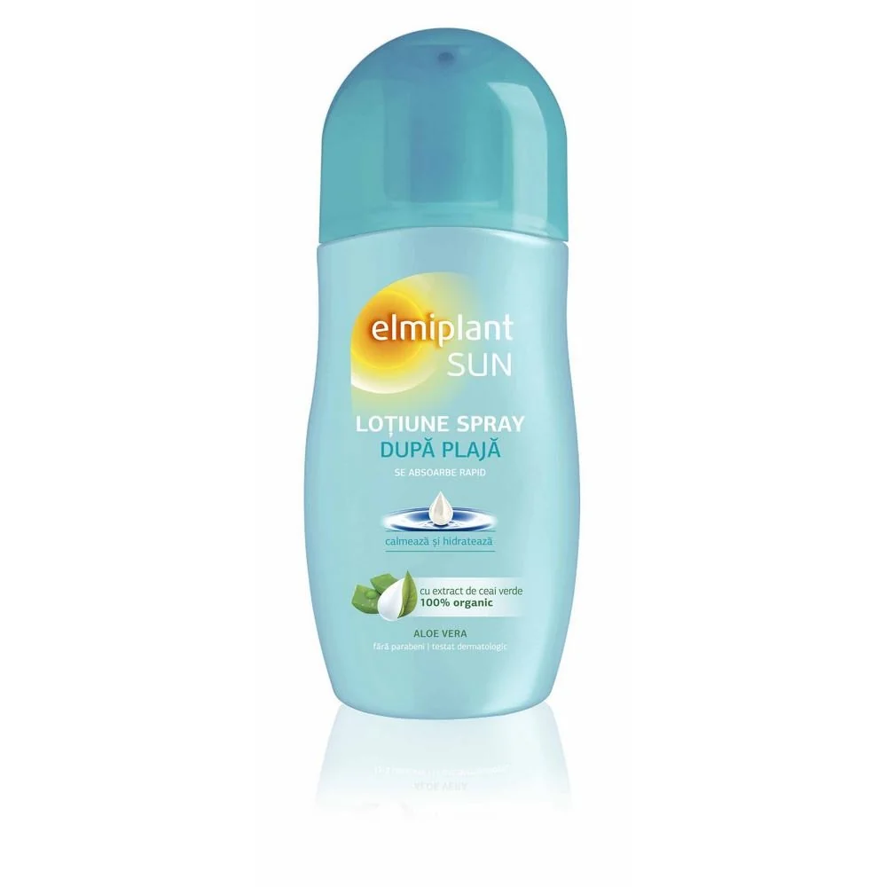 Elmiplant Sun Lotiune spray calmanta cu aloe vera dupa plaja 200 ml
