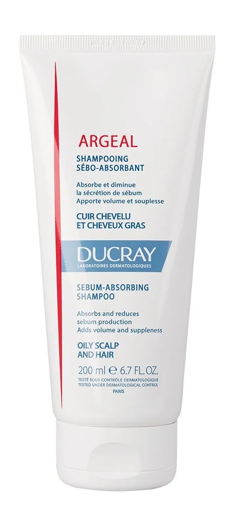 Ducray Argeal Sampon Sebo-absorbant pentru par gras 200 ml