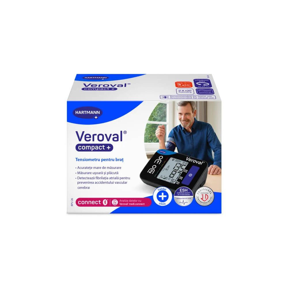 Hartmann Veroval Compact+ Tesiometru digital de brat