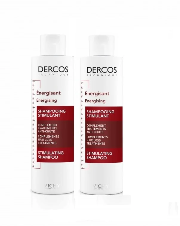 Vichy Dercos Pachet Sampon energizant impotriva caderii parului 200 ml 1 + 1