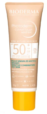 Bioderma Photoderm cover touch mineral fluid SPF50+ very light/foarte deschis 40 gr