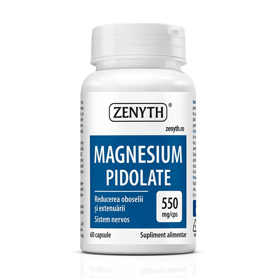 Magnesium pidolate 60 caps. Zenyth