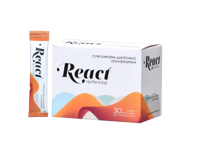 React Hypervital 30 plicuri