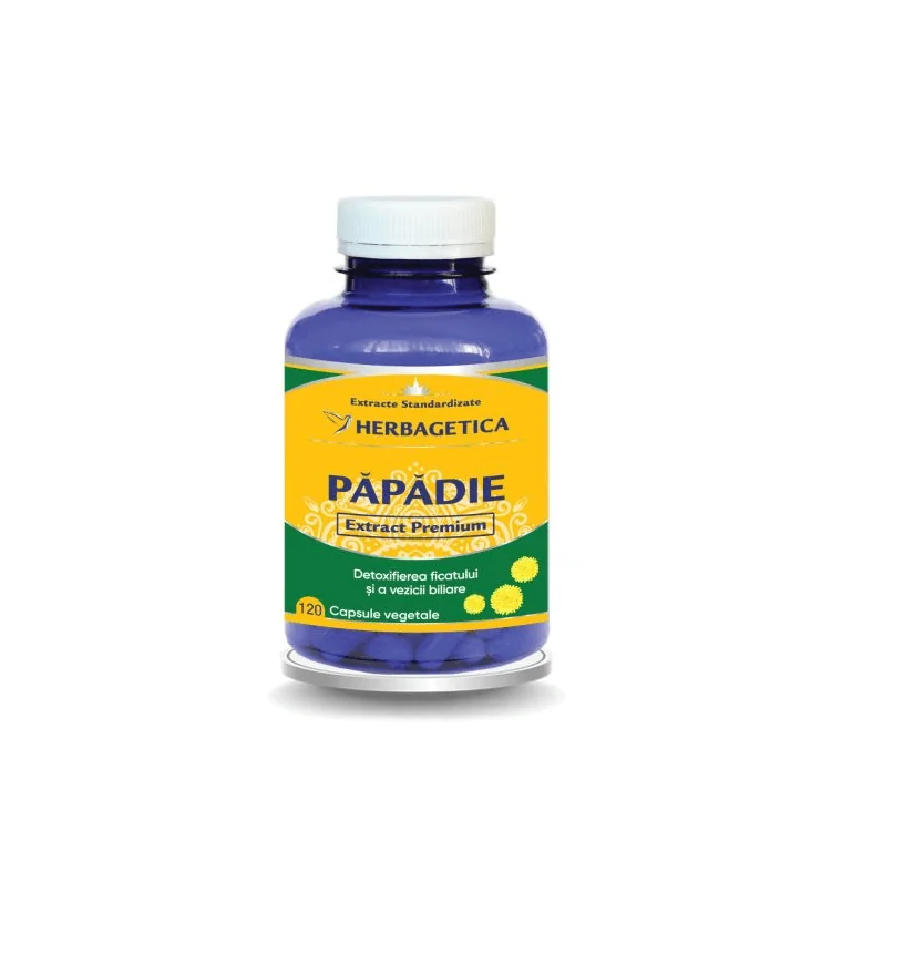 Papadie - Detoxifierea ficatului si a vezicii biliare 120 capsule