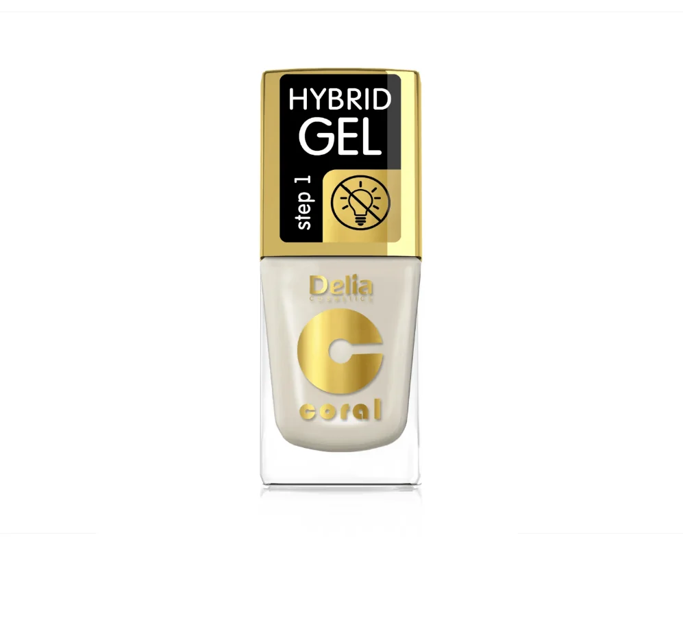Delia Coral Hybrid Gel Color step 1 Lac unghii 65