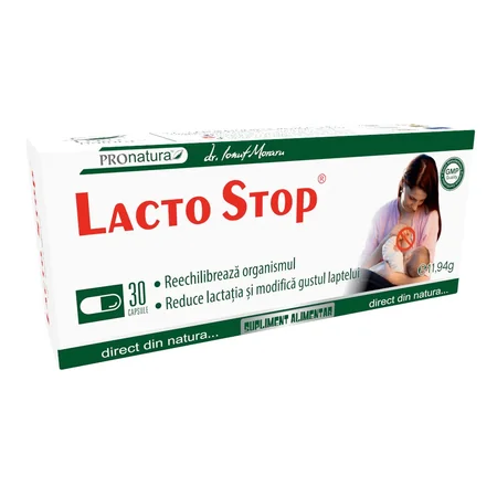 Lacto stop 30 caps.. Laboratoarele Medica