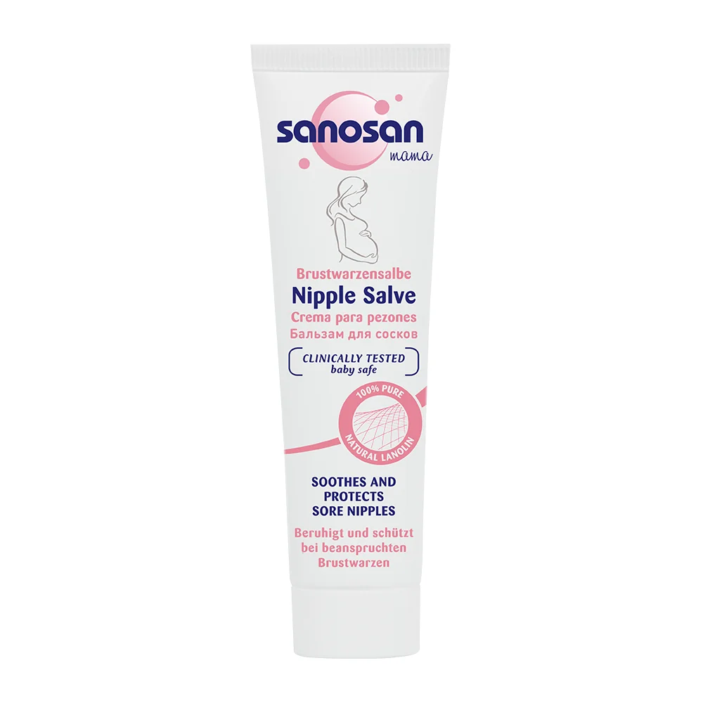 Sanosan Mama unguent pentru mameloane, lanolina pura 100% 20ml Mann&Schroder