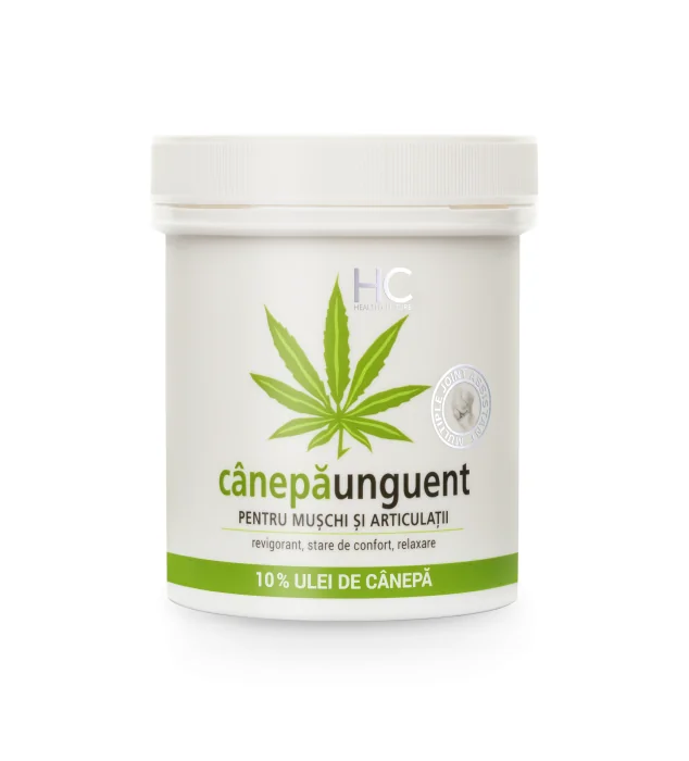 Canepa unguent 10% ulei de canepa 250ml Health Culture