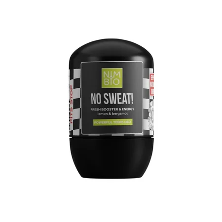 Nimbio No Sweat Deodorant roll-on natural pentru adolescenti 50 ml