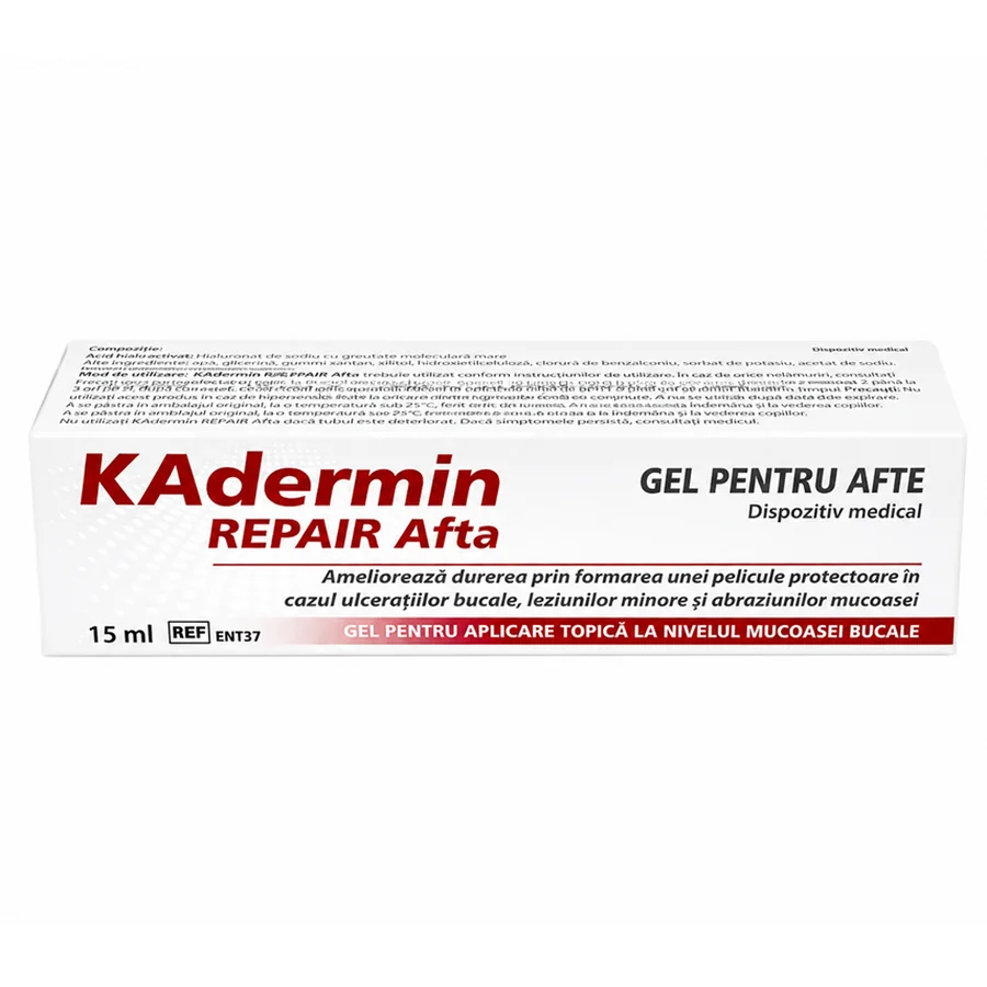 Kadermin Repair Afta gel pentru afte 15ml Pavia Farmaceutici