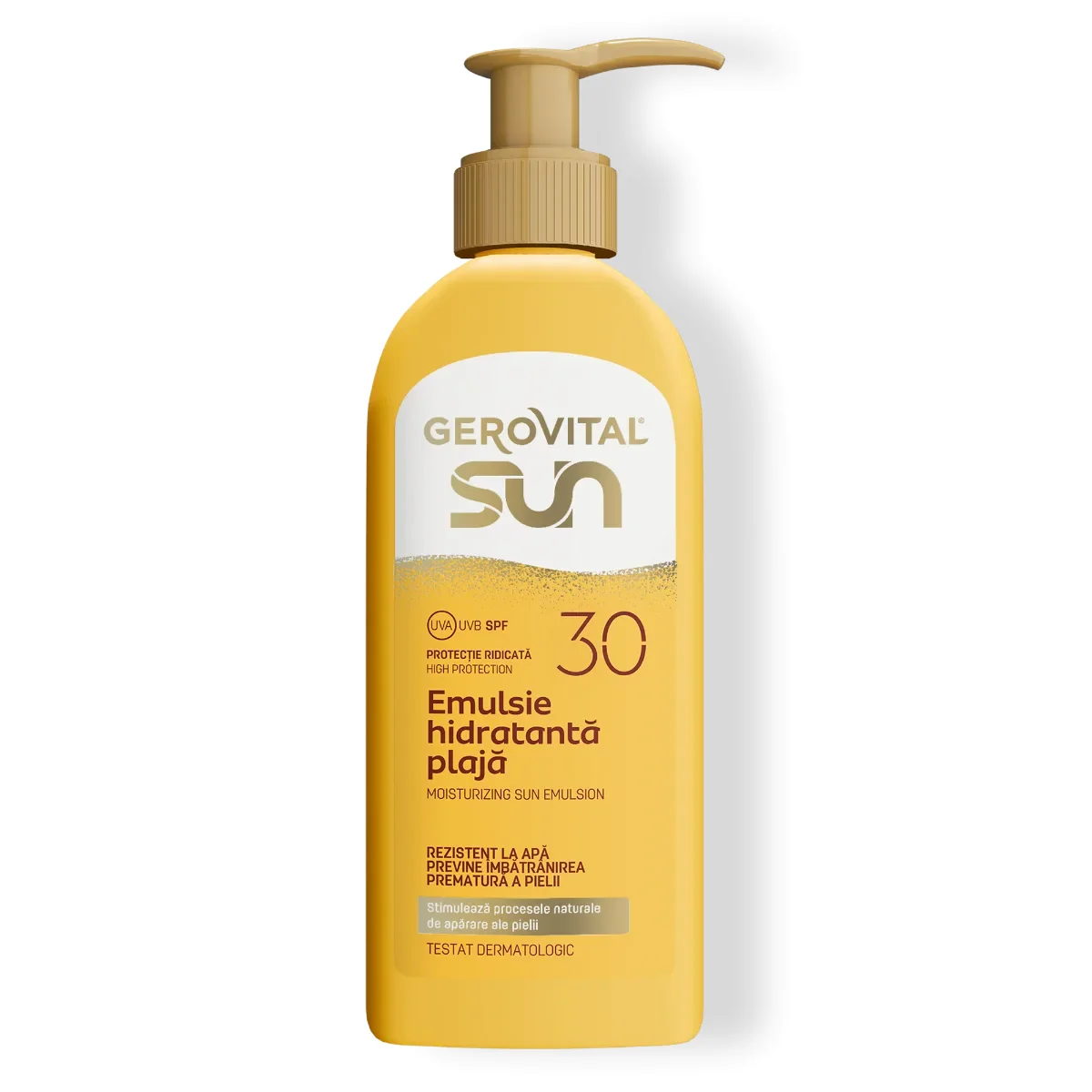 Gerovital Sun emulsie hidratanta plaja SPF30  200l fl. Farmec