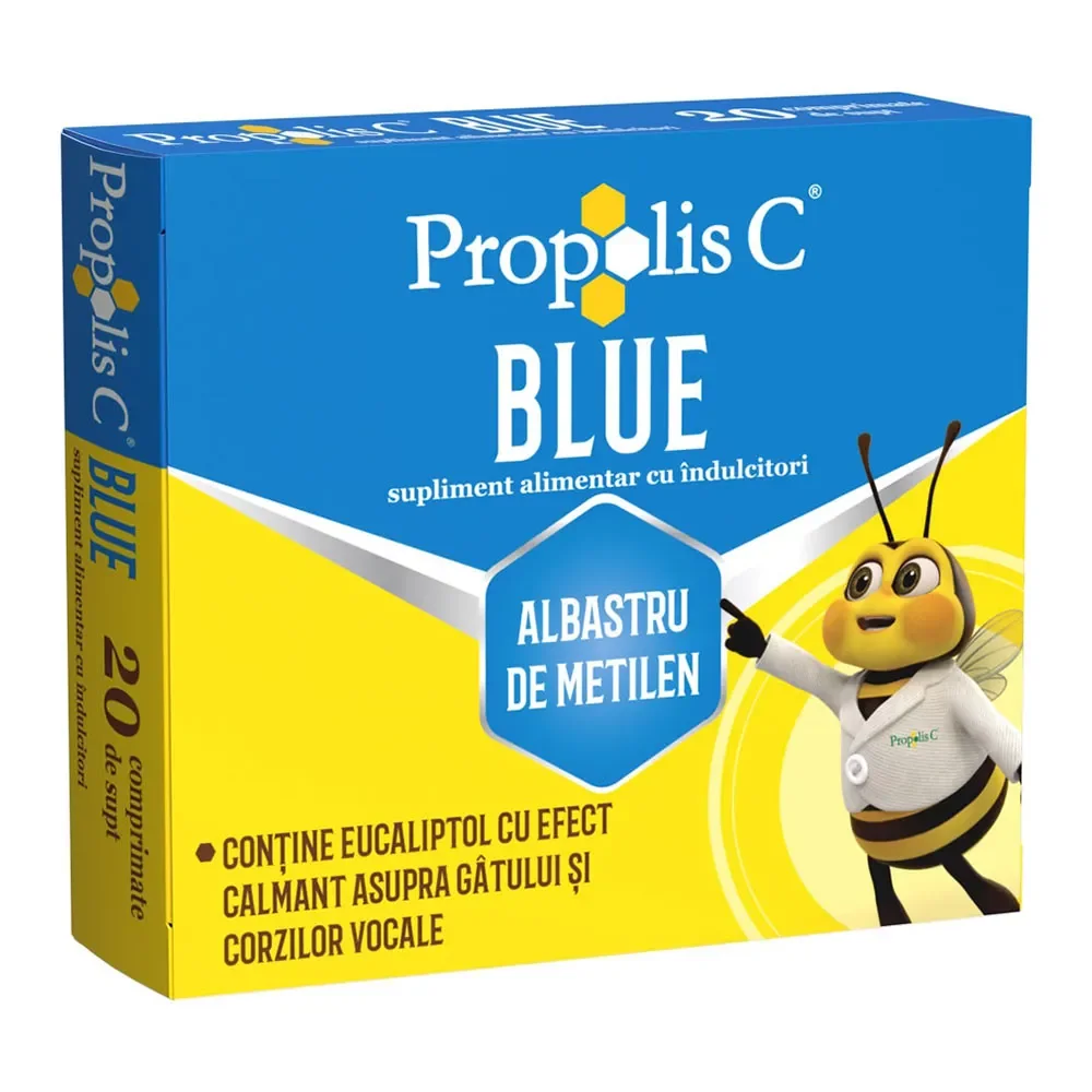 Propolis C Blue 20 comprimate, Fiterman