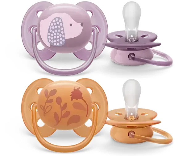 Avent SCF091/46 Suzeta Ultra Soft Forest 6 - 18 luni 2 bucati