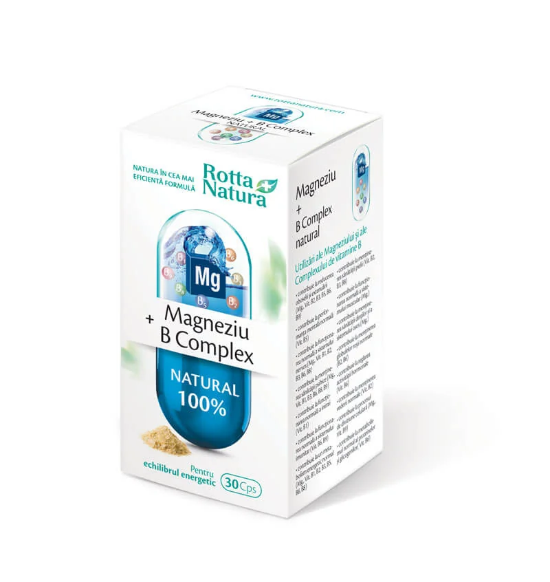 Magneziu + B complex 30