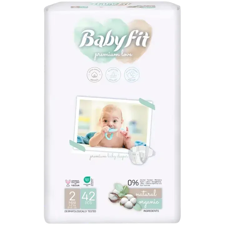 Babyfit Mini Nr.2 3-6 kg 42 bucati
