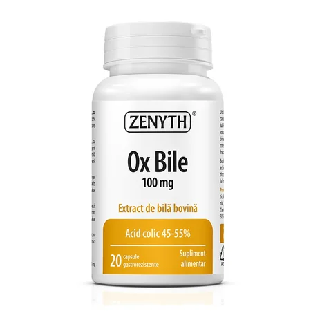 Ox Bile 100mg 20 Capsule