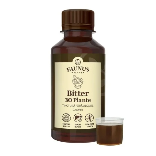 Bitter 30 plante fara alcool  200ml Faunus Plant