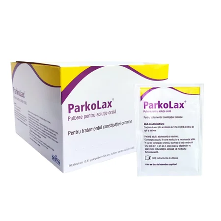 ParkoLax pulbere pentru solutie orala 50 plicuri