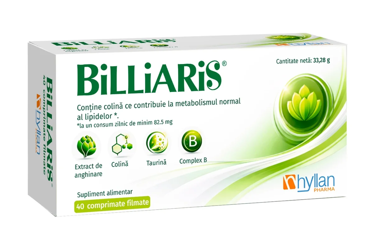 Billiaris 40 compr. Hyllan Pharma