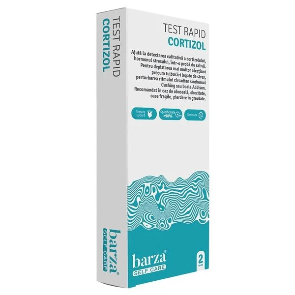 Test Rapid cortizol barza X 2 buc. Self Care Medical