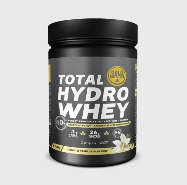 Gold Nutrition total hydro whey vanilie  900gr.