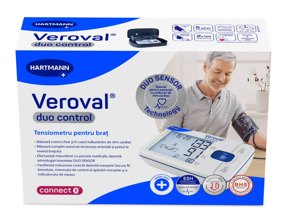 Hartmann Veroval Duo Control Tensiometru brat circumferinta 32-42 cm L