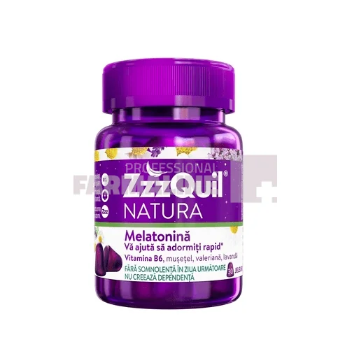 ZZZQuil Natura Melatonina 30 jeleuri