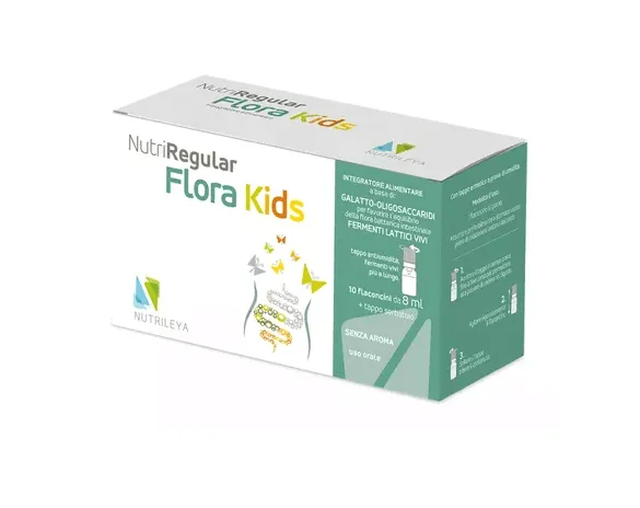Nutriregular Flora kids 10 fiole buvabile