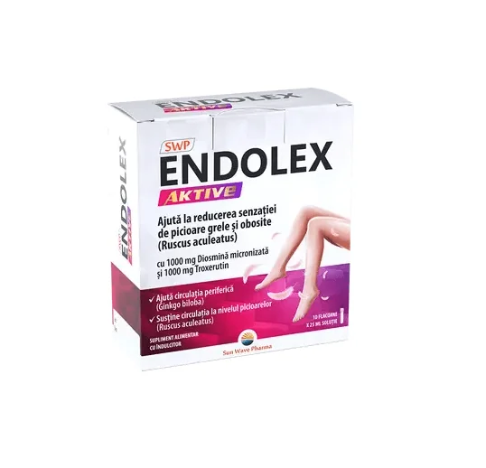 Endolex Aktive 10 flacoane 25 ml