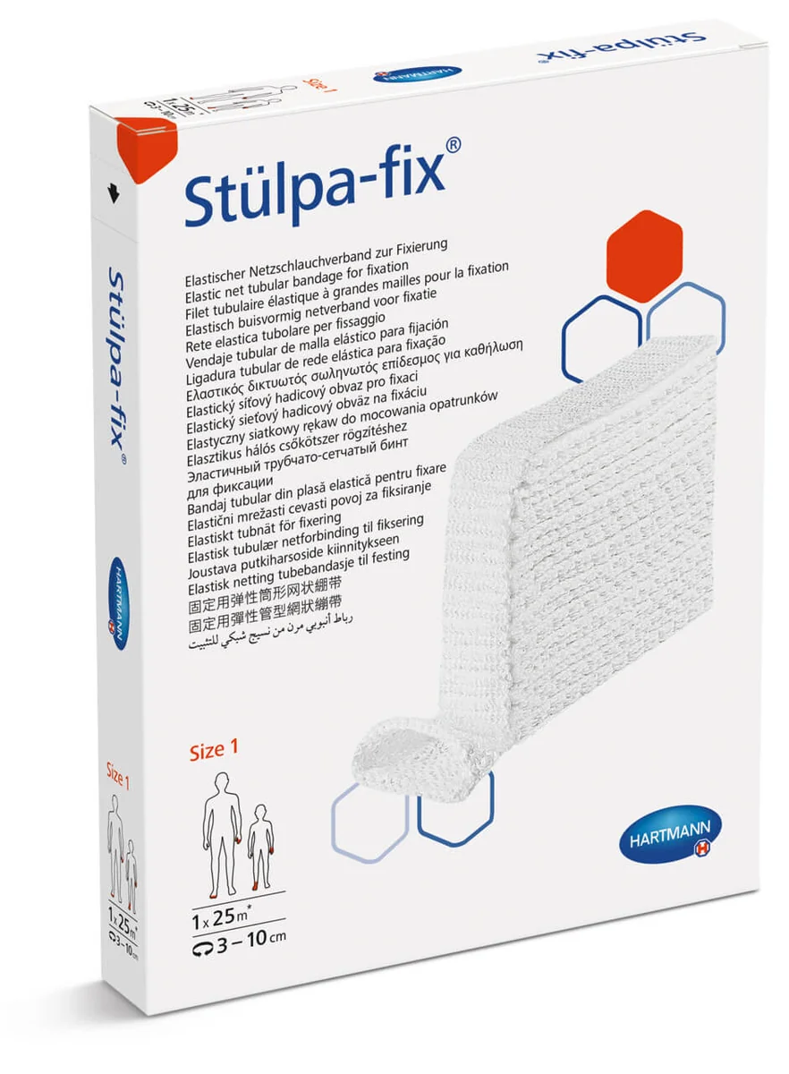 Hartmann stulpa - fix bandaj tubular de tip plas gr 1 (932541) x 25m
