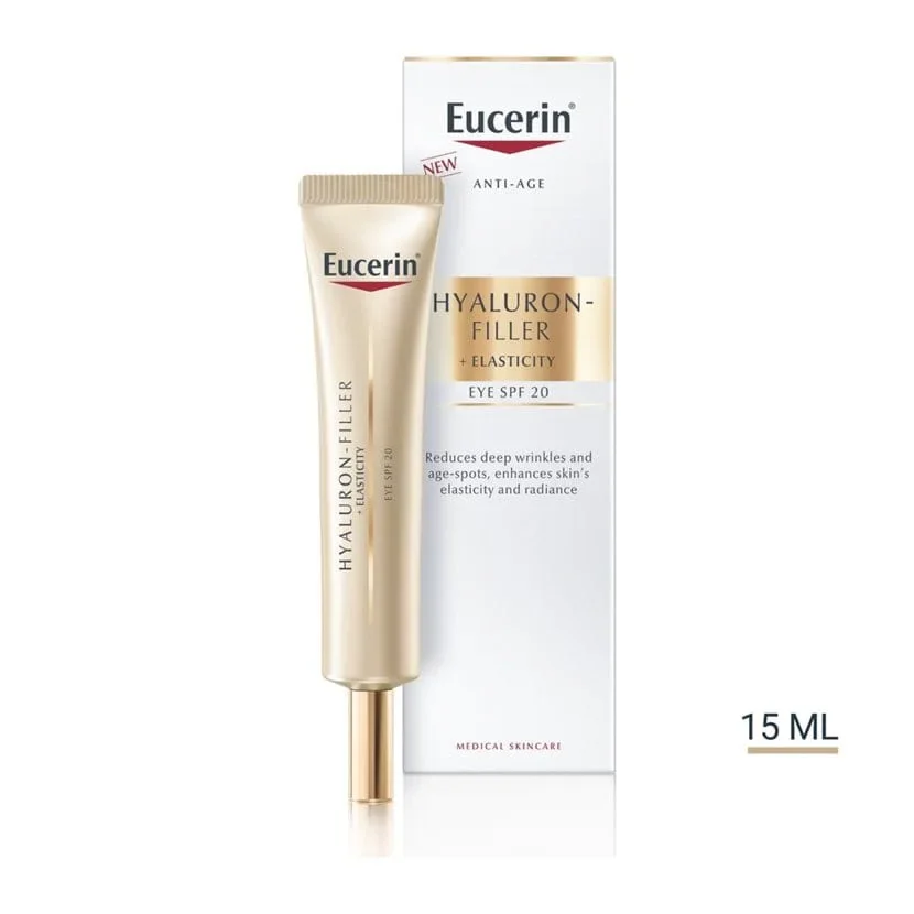 Eucerin Hyaluron-Filler + Elasticity crema ochi SPF20 15ml