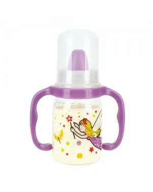 Baby Nova 46003 Biberon ''sa invatam sa bem'' cu manere 125 ml