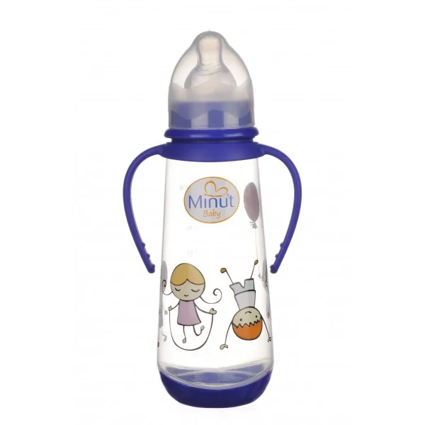 Minut Baby TR 20110102 Biberon cu manere 250 ml