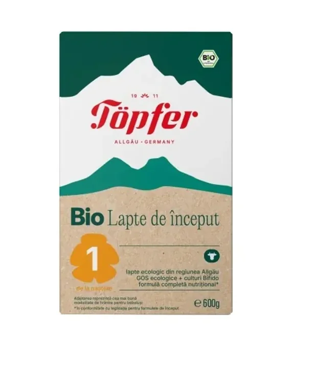Topfer Lactana Bio 1 0+ luni 600 g