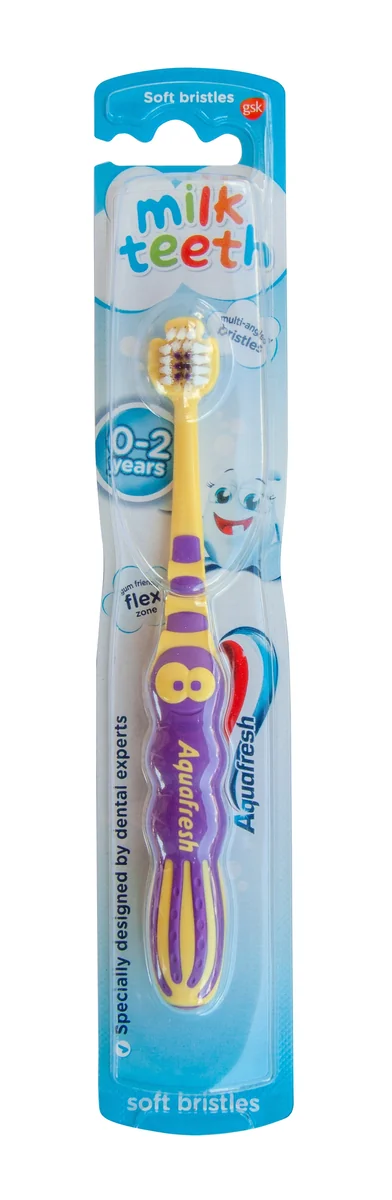 Aquafresh Milk Teeth Soft Periuta de dinti 0-2 ani