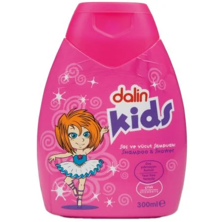 Dalin Kids Sampon - Gel capsuni 300 ml