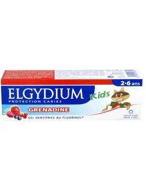 Elgydium Junior Pasta de dinti cu rodie 2-6 ani 50 ml