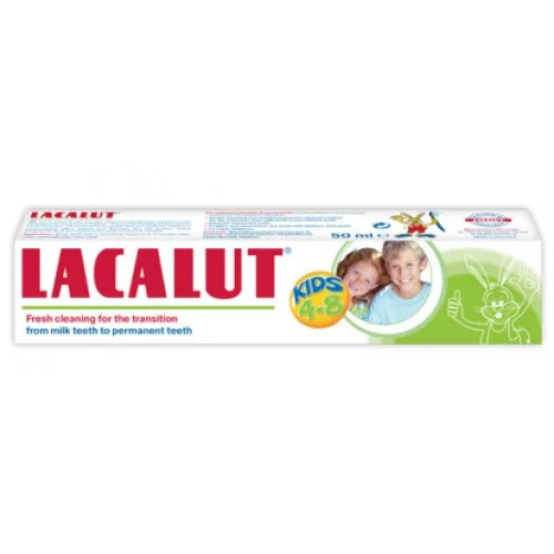 Lacalut Kinder Kids Pasta de dinti 4-8 ani 50 ml