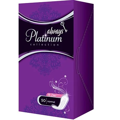 Always Platinum Liners Deo Normal  Absorbante zilnice 30 bucati