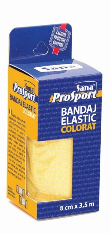 Sana Prosport Bandaj elastic color rola 8 cm