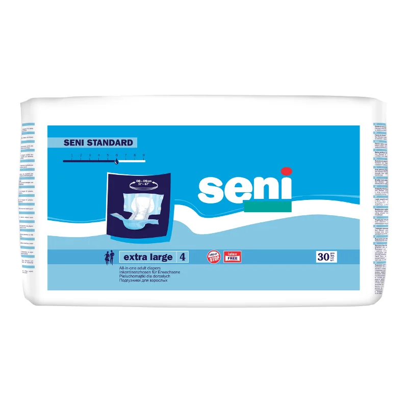 Seni Standard Scutece pentru adulti Nr.4 XL 30 bucati