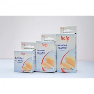 Bandaj elastic cu cleme 15 cm x 4.5 m