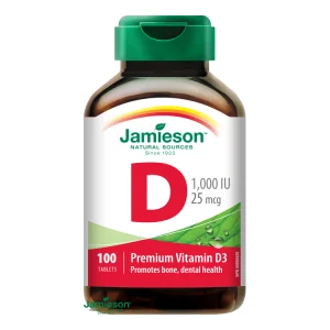 Jamieson Vitamina D3 1000UI 100 tablete