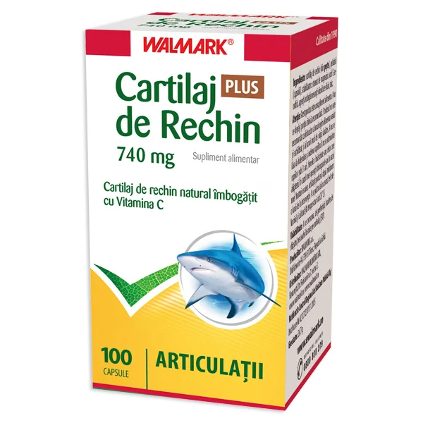 Cartilaj de rechin Plus 100 capsule