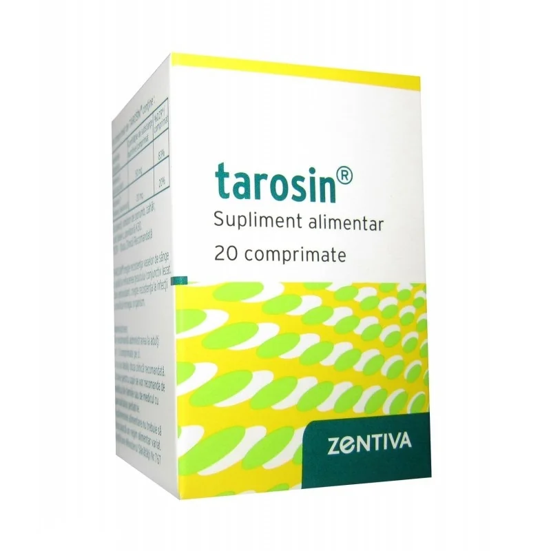 Tarosin 20 comprimate