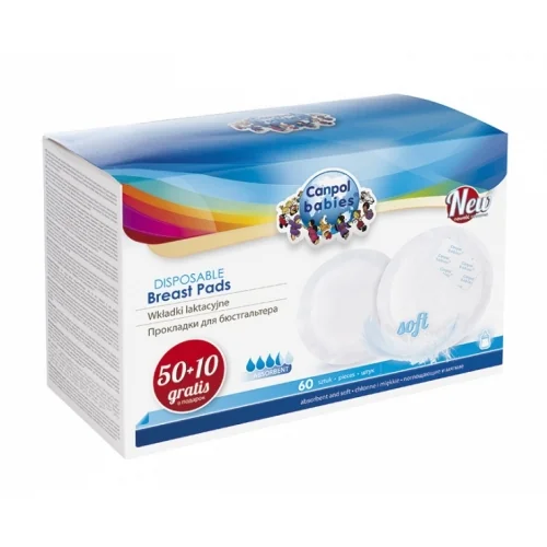 Canpol 1/652 Tampoane san 60 bucati