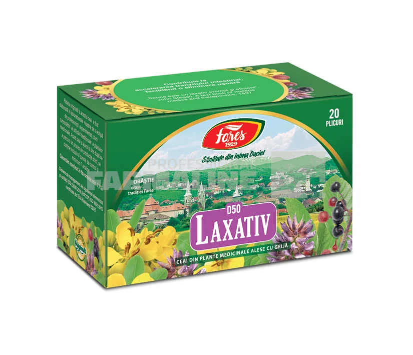 Fares Ceai laxativ 20 plicuri
